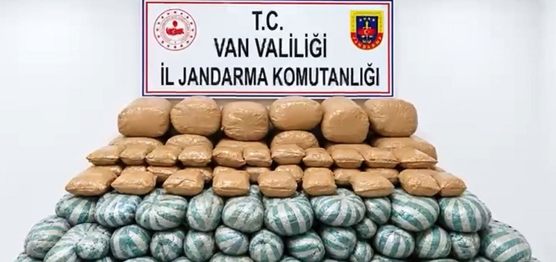 517 kg uyuşturucu madde ele geçirildi