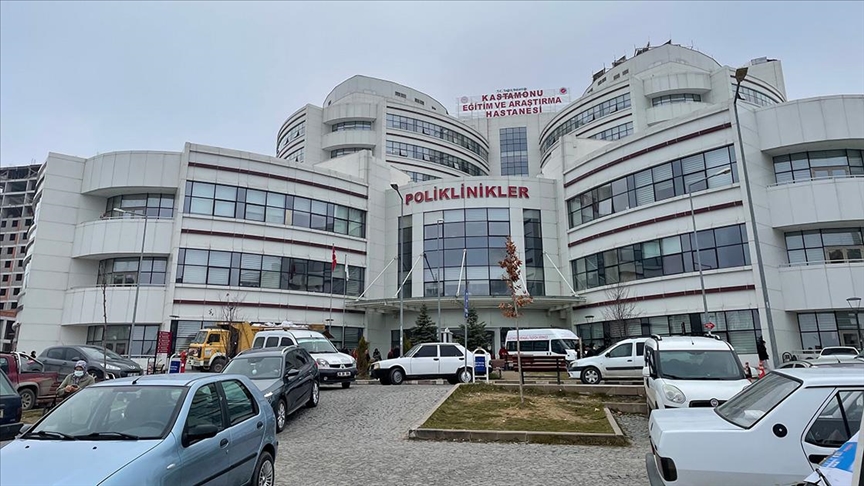 Kastamonu'da hastanede yangın