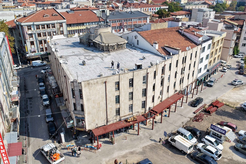 Rampalı Çarşı'da dönüşüm başladı