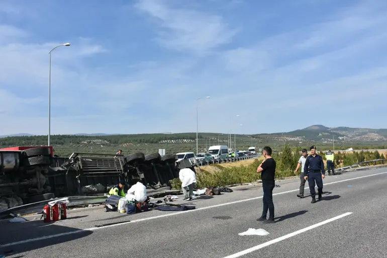 Manisa'da feci kaza