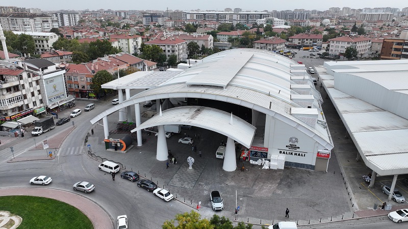 Konya Balık Hali yenilendi