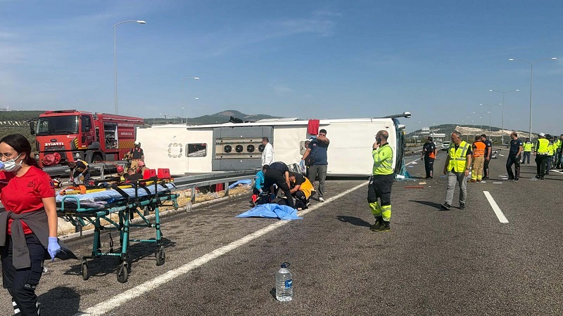 Otobüs kazasında ölü sayısı 12’ye çıktı