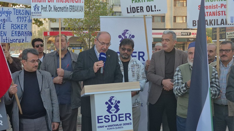 "Esnaf darda, mazlumlar zorda"