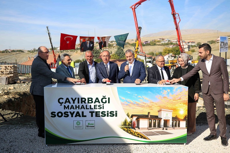 Meram'a yeni sosyal tesis geliyor