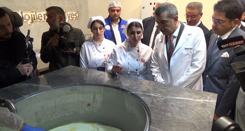Erzurum’da gastronomi lisesi açıldı