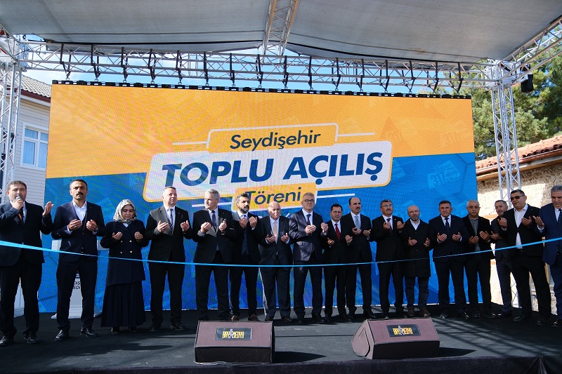 Seydişehir'e yeni projeler kazandırıldı