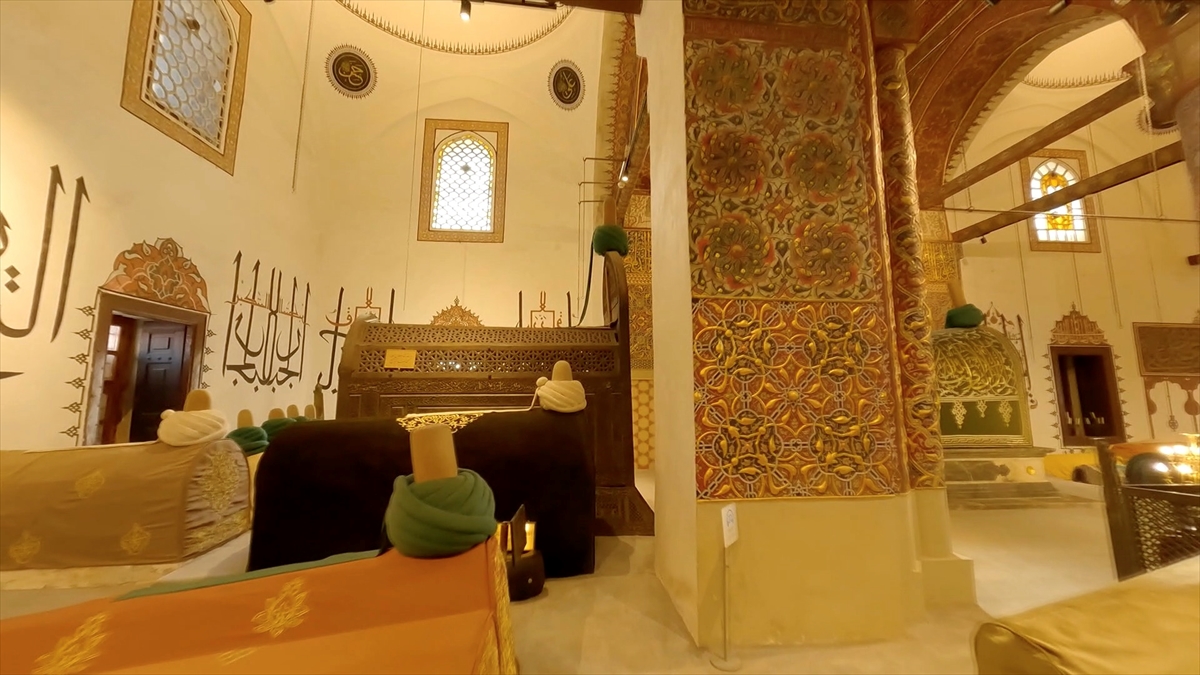 Mevlana Müzesi dronla görüntülendi