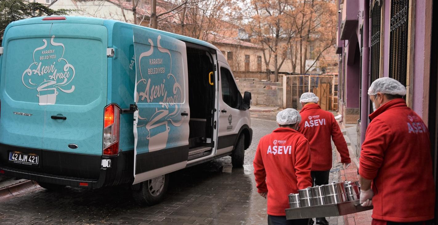 Karatay Belediyesi 2022'de toplam 22 milyon TL sosyal destek sağladı