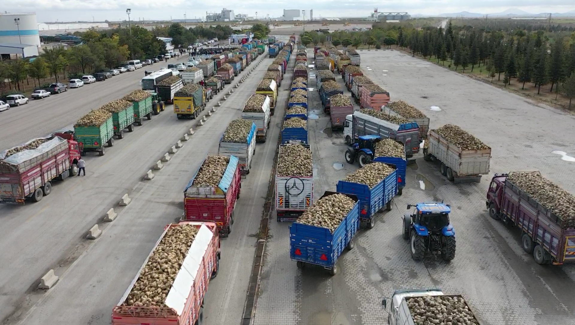 Konya Şeker'de pancar alım kampanyası başladı