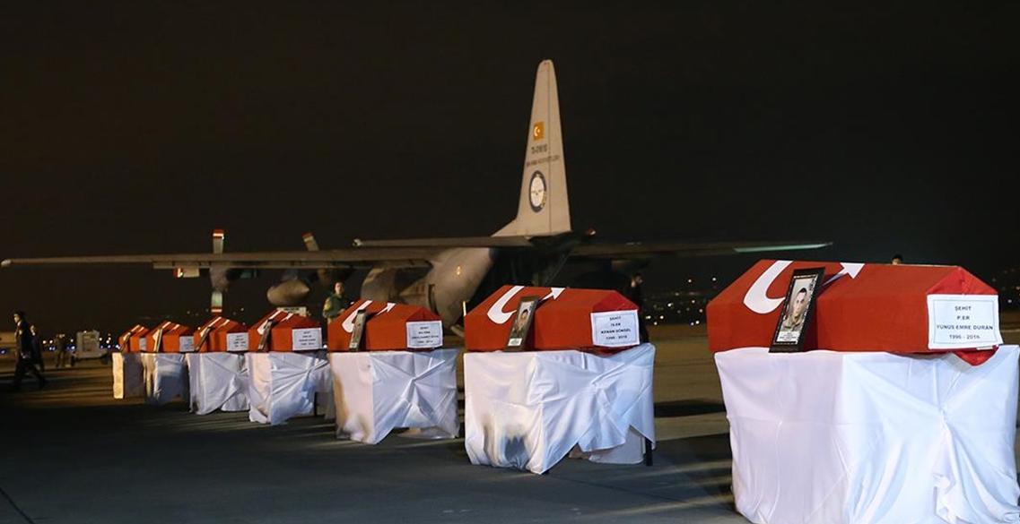 6 yıl önce Kayseri'de 15 askerimiz şehit olmuştu