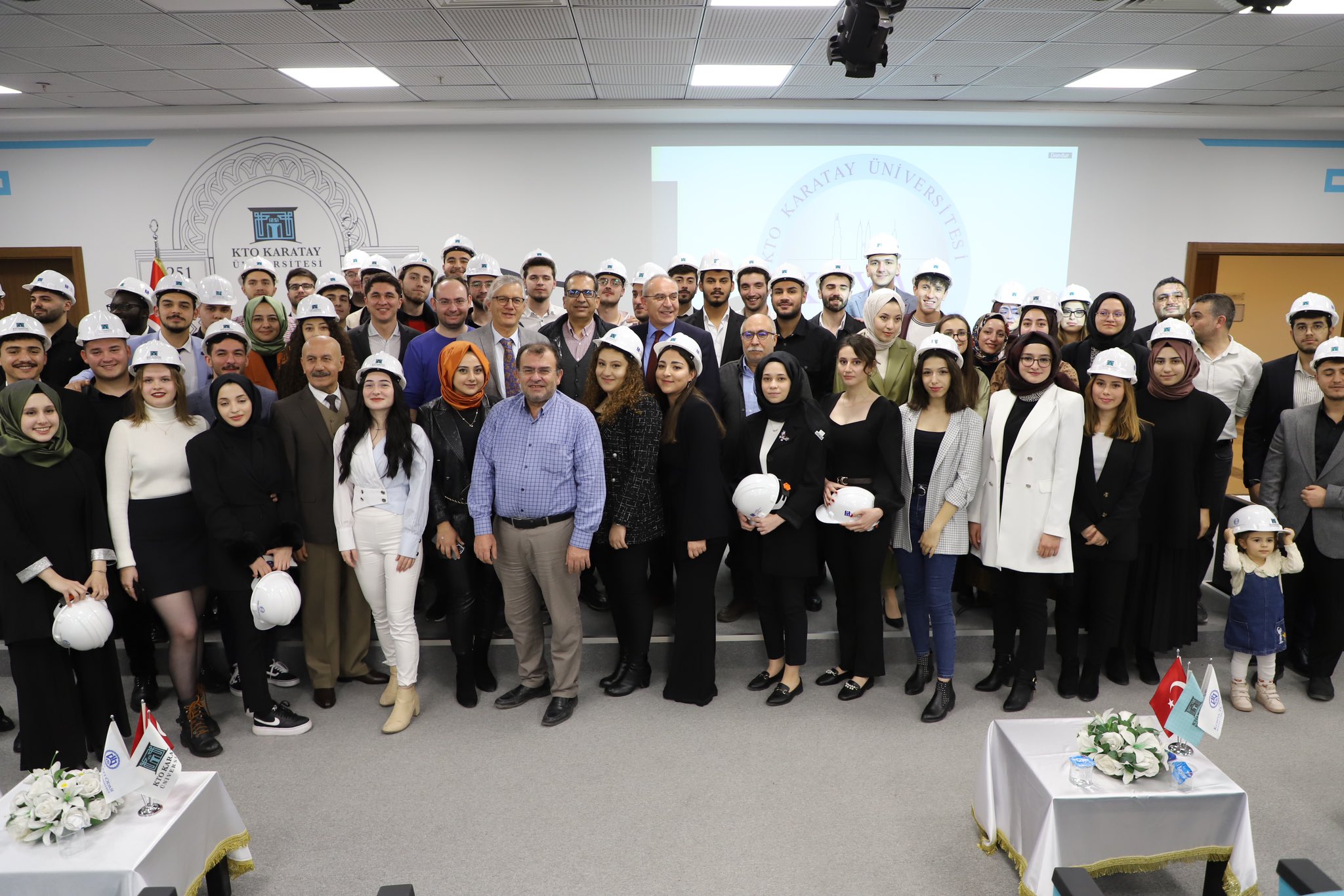 KTO Karataylı inşaat mühendisleri, mesleğe ilk adımı attı