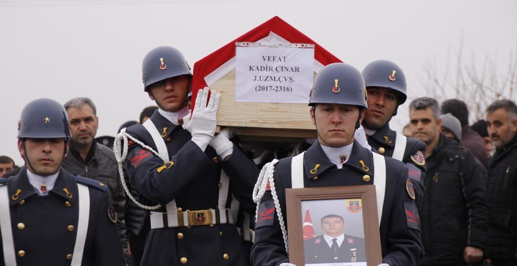 Kazada yaşamını yitiren uzman çavuş toprağa verildi