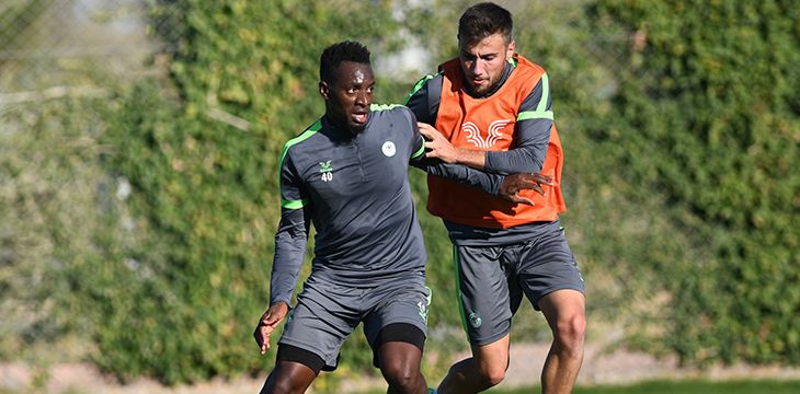 Konyaspor'da Kasımpaşa maçı hazırlıkları