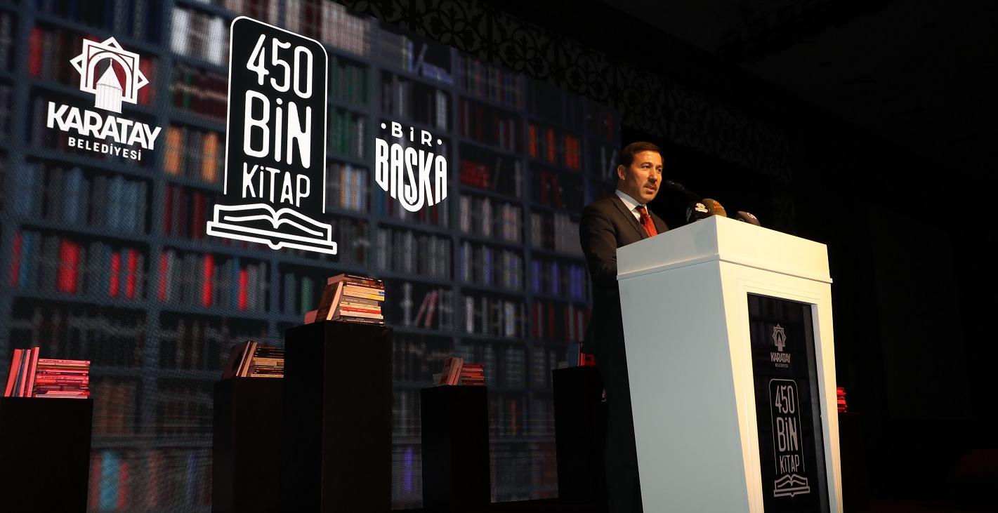 Karatay Belediyesi eğitime kitap desteğini sürdürüyor