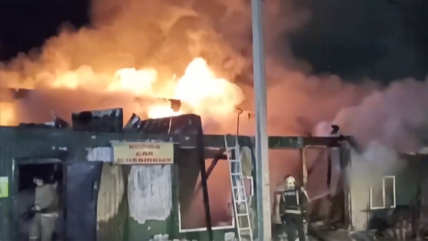 Rusya'da huzurevinde yangın: 20 ölü