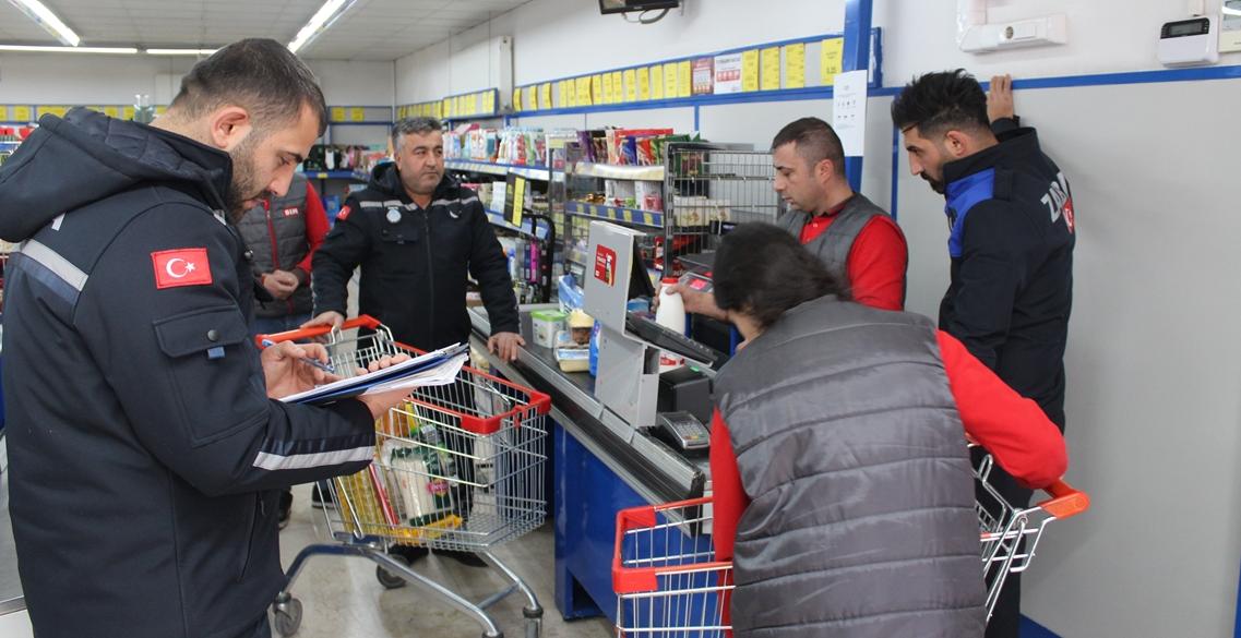 Marketlerde tarihi geçmiş ürünler tespit edildi