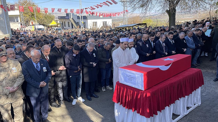 Şehit piyade er son yolculuğuna uğurlandı