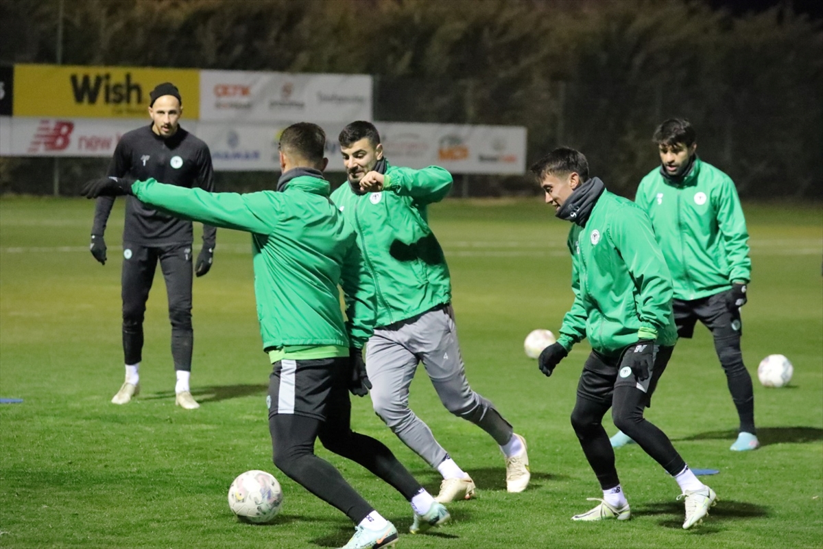 Konyaspor'da Sivasspor maçı hazırlıkları