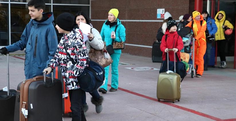 Rus turistler yılbaşı tatilinde Türkiye'yi tercih ediyor
