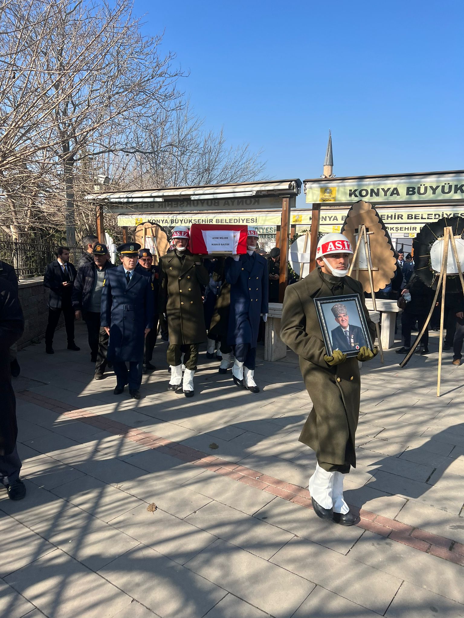 Kıbrıs Gazisi Asım Müjde ebediyete uğurlandı