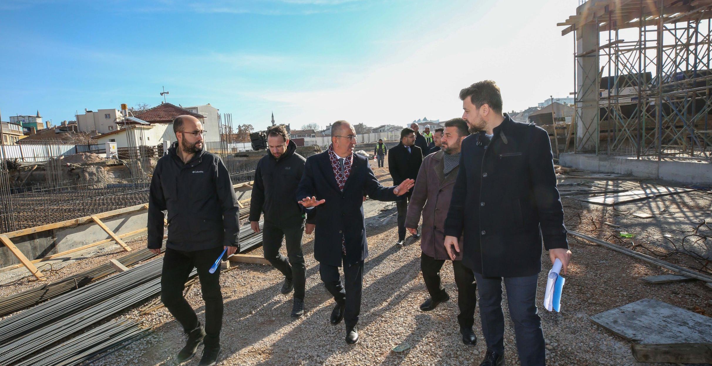 Konya'da Şükran mahallesinde dönüşüm çalışmaları