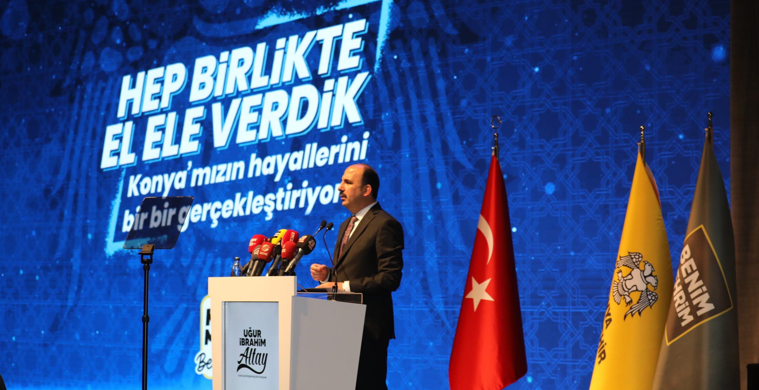 "Konya'yı Türkiye Yüzyılı'nın incisi yapacağız"