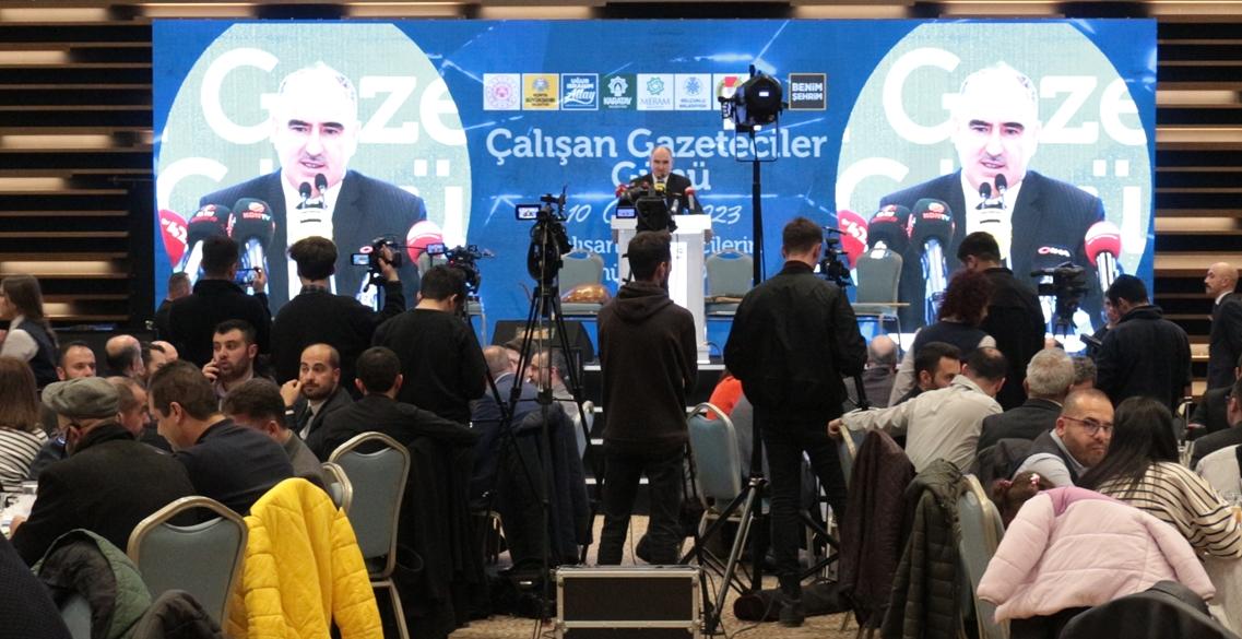 10 Ocak Çalışan Gazeteciler günü Konya'da kutlandı