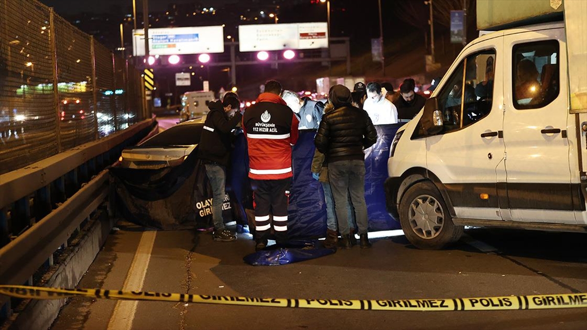 Haliç köprüsünde silahlı kavga