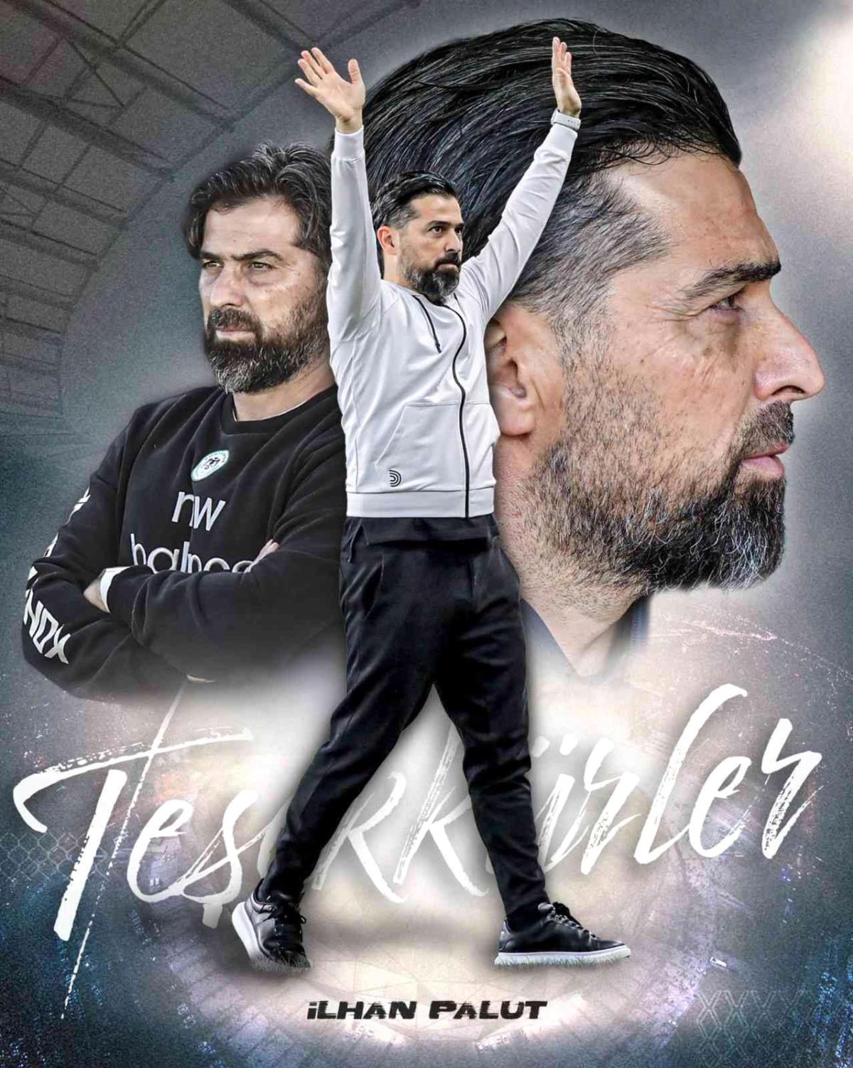 Konyaspor'da İlhan Palut dönemi sona erdi