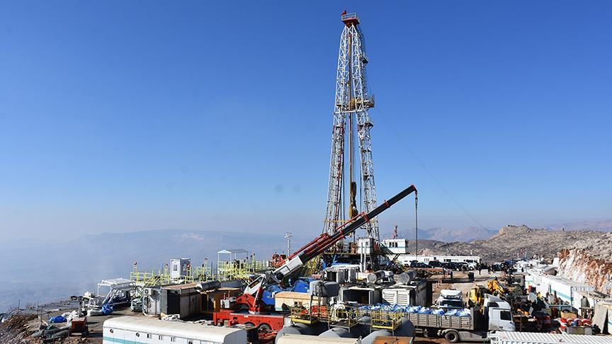 Şırnak Namazdağı bölgesinde sondaj çalışması