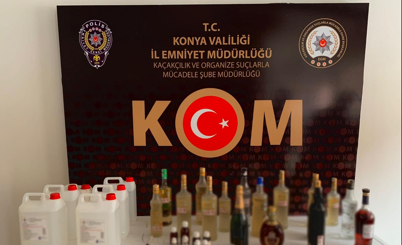 Tornacıya sahte içki operasyonu