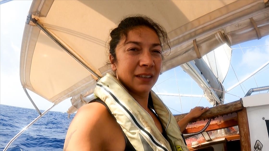Atlantik Okyanusunu yelkenliyle geçen ilk Türk kadını