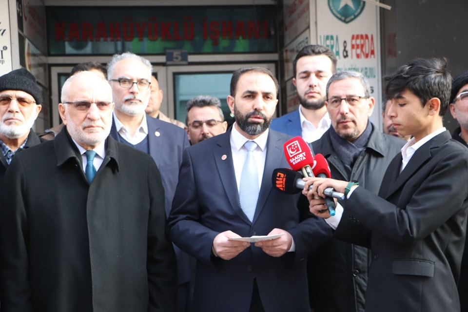 Saadet Partisi Konya'da sahaya çıkıyor