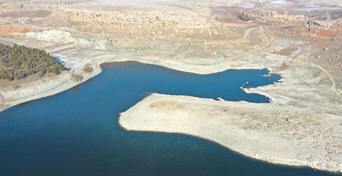 Mamasın Barajı'nda doluluk oranı kritik seviyede
