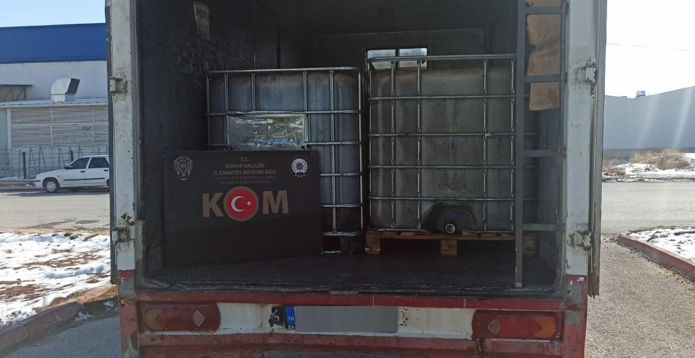 Polisten akaryakıt kaçakçılarına suç üstü