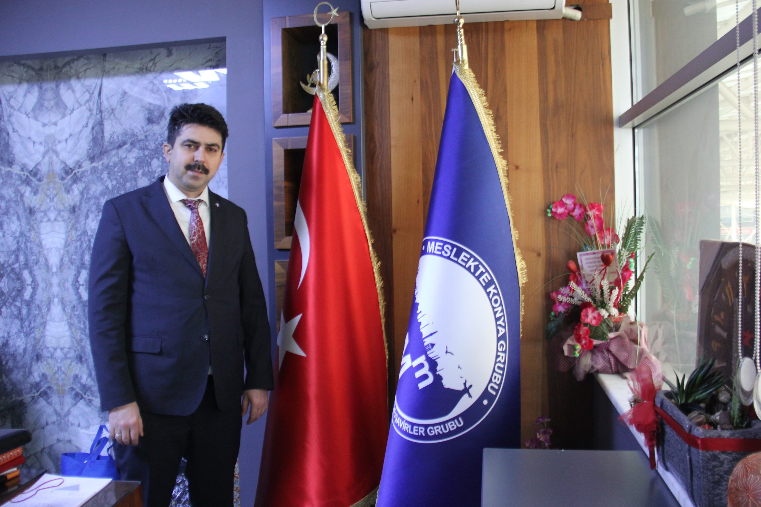 Meslekte Konya Grubu Derneği'nde, Çetin güven tazeledi