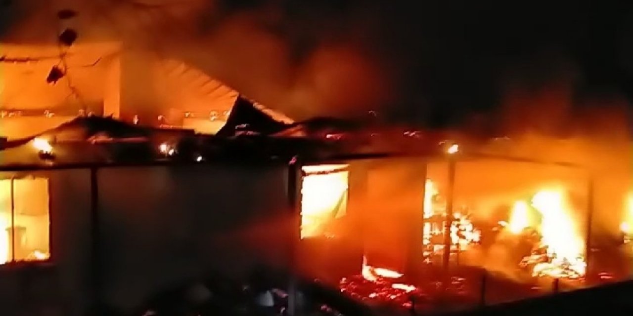 Bağ evinde yangın: 1 ölü
