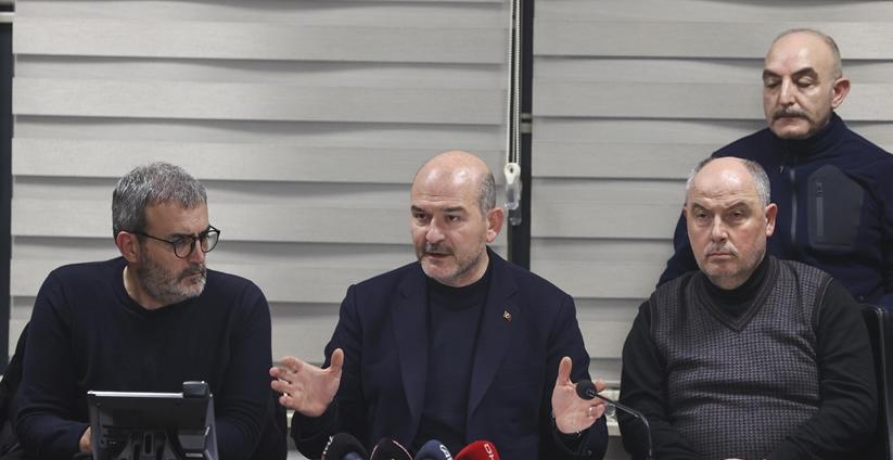 İçişleri Bakanı Süleyman Soylu'dan açıklamalar