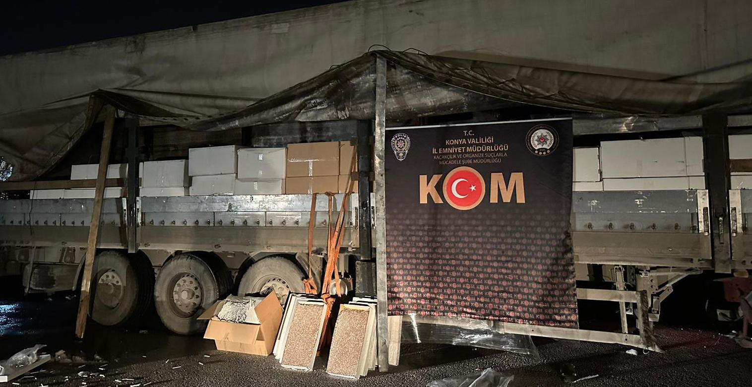 Yardım adı altında sigara kaçakçılığı