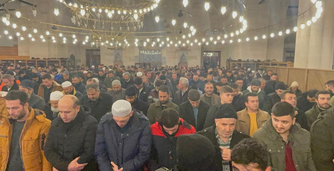 Miraç Kandili dualarla idrak edildi