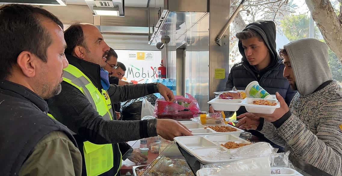 Başkan Altay, Hatay'da yürüttükleri çalışmaları anlattı