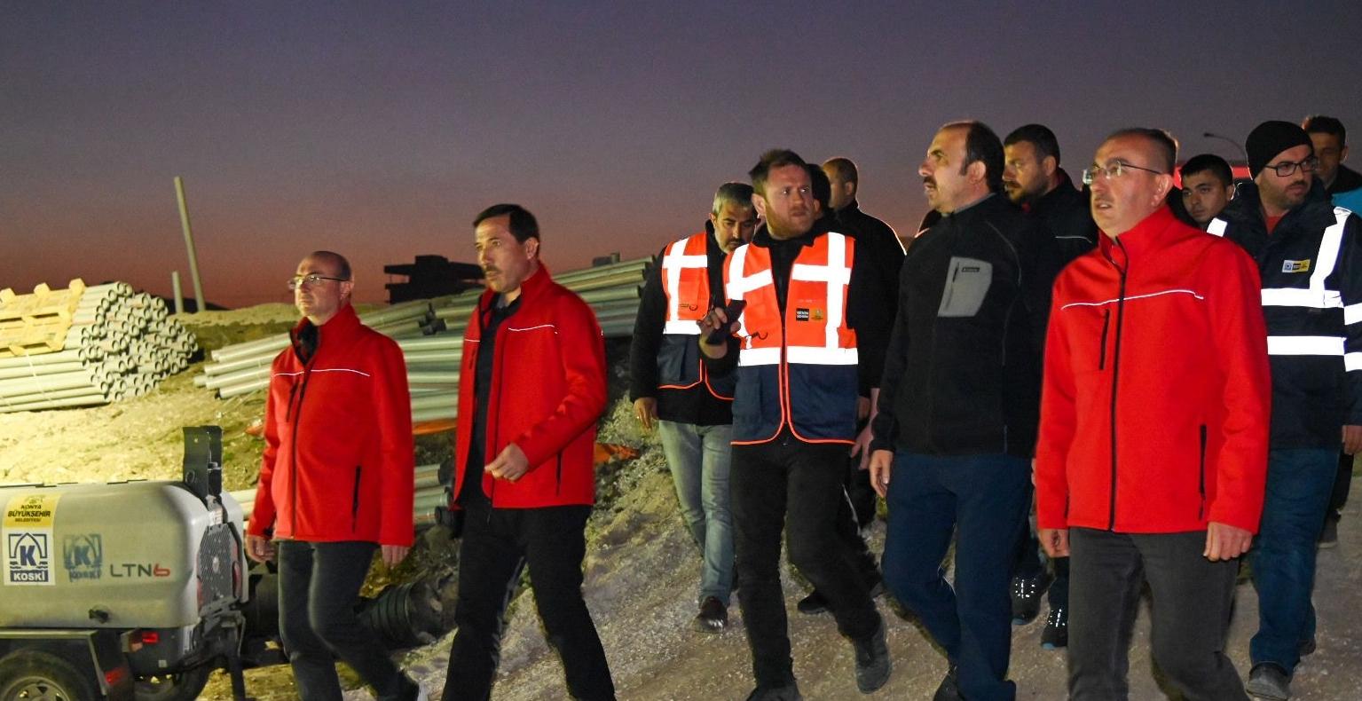 "İlk andan itibaren tüm imkanlarımızla bölgede olduk"