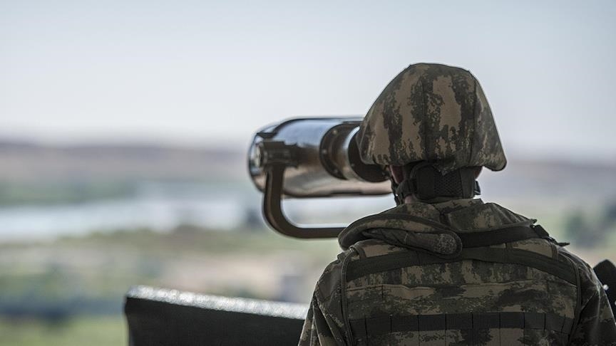 Suriye sınırında yakalandı