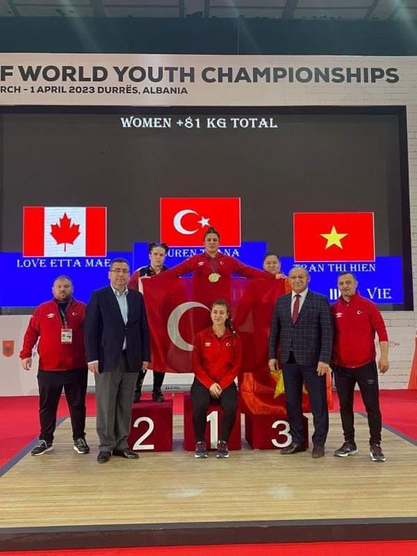 Tuana Süren dünya şampiyonu oldu