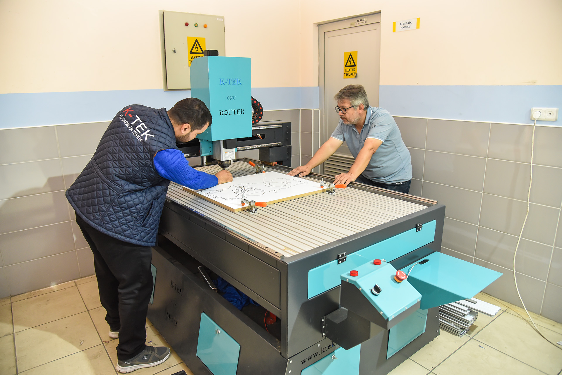 Karatay Kılıçarslan Meslek Lisesi üretimde hız kesmiyor