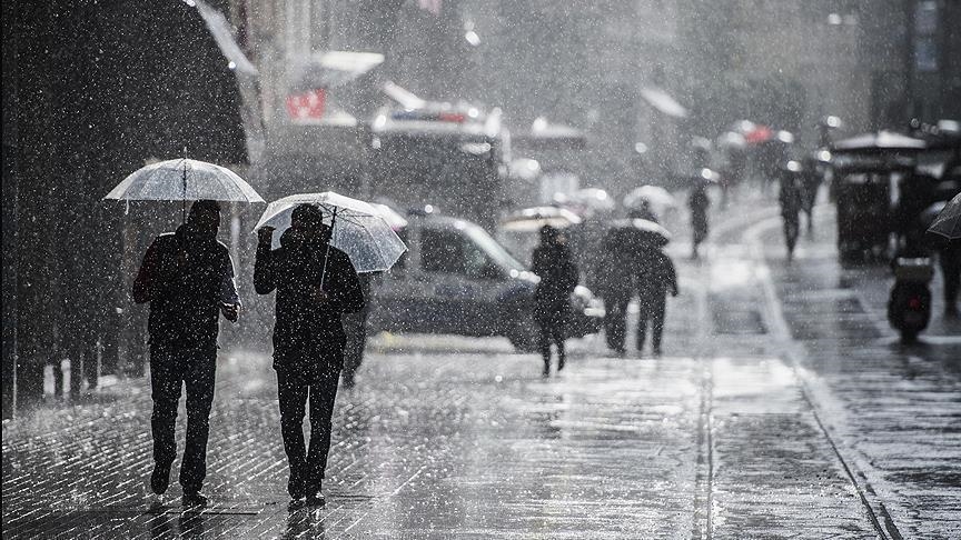 İç Anadolu'ya kuvvetli yağış, Doğu'ya kar uyarısı