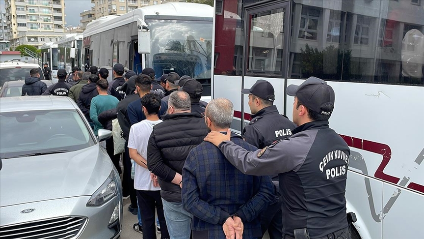 Suç örgütü operasyonunda 59 tutuklama