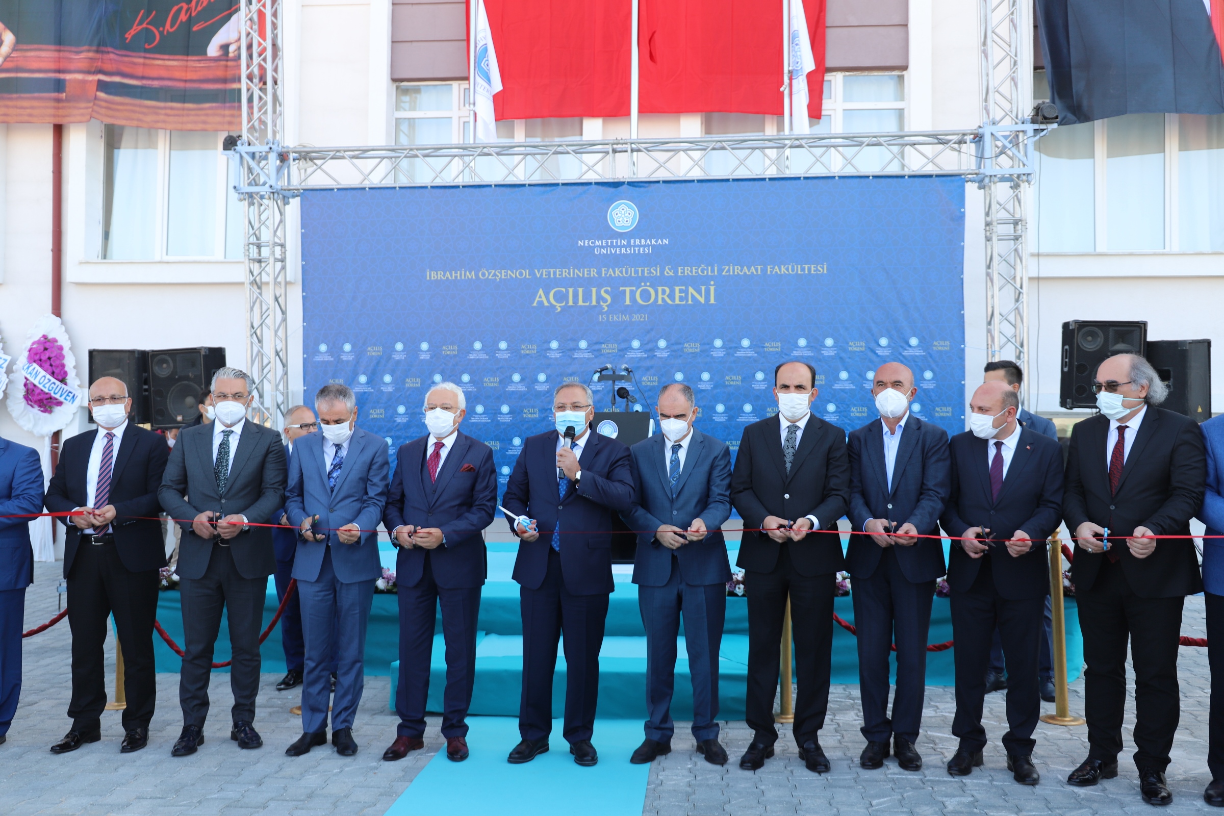 NEÜ Veteriner ve Ziraat Fakülte binaları açıldı