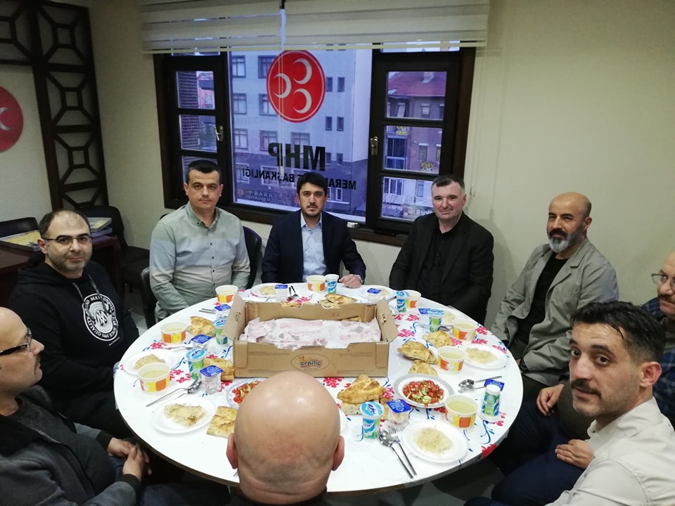 MHP Meram İlçe Teşkilatı iftarda buluştu