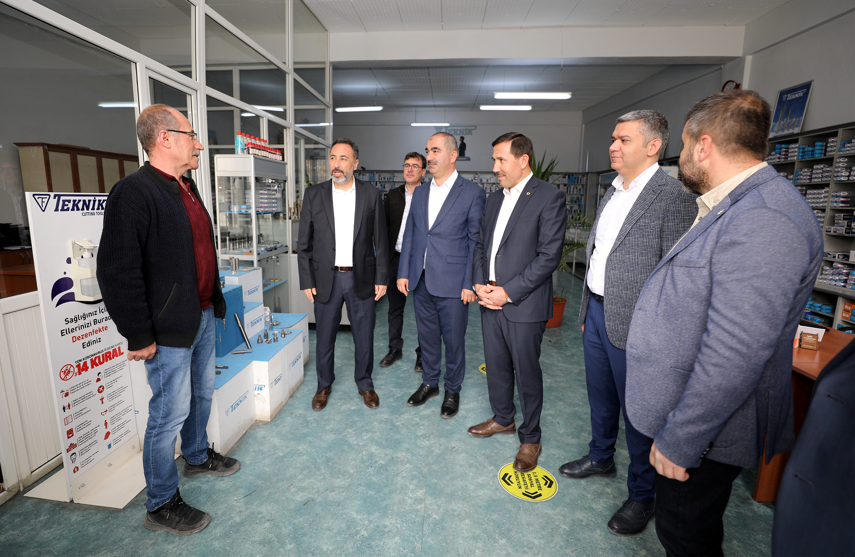 Konyalı sanayici ve esnaftan destek istediler